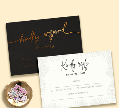 test papermint custom wedding invitation and stationery design